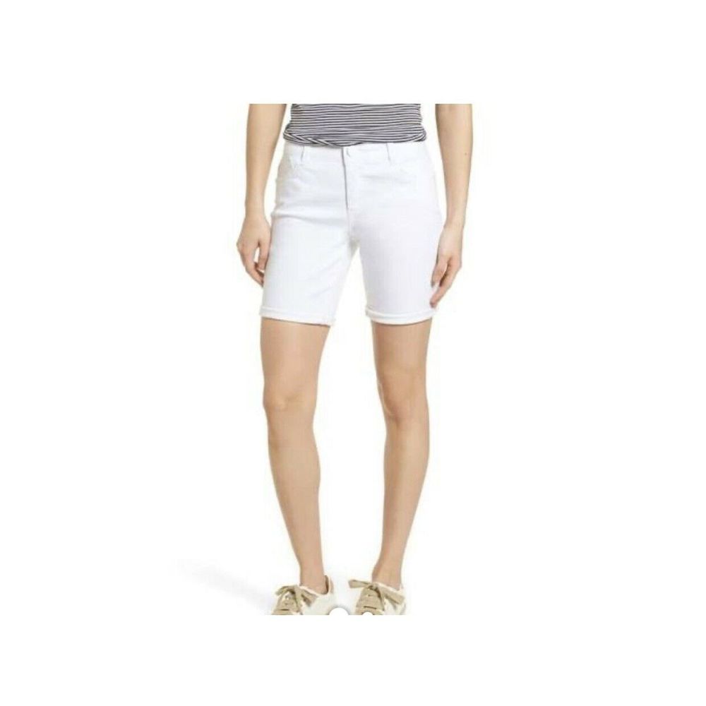 WIT & WISDOM White Ab Solution Denim Short…